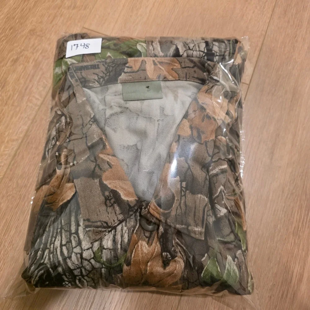 Vintage Trebark by Lynch Superflauge Camo Field Jacket Mens 2XL Camouflage 90s